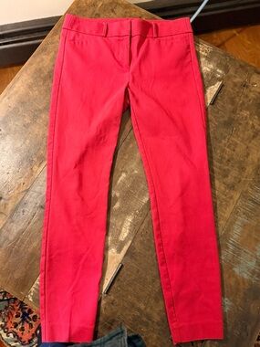 Women’s Fuschia Red Slim Stretch Jeans